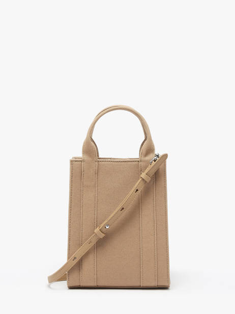 Cross Body Tas Rsg Katoen Karl lagerfeld Beige rsg A1W50039 ander zicht 4